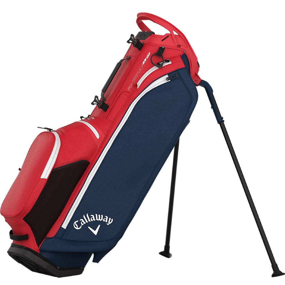 Callaway Fairway C Hyper Dry Stand Bag 2026 - Rood Wit Navy