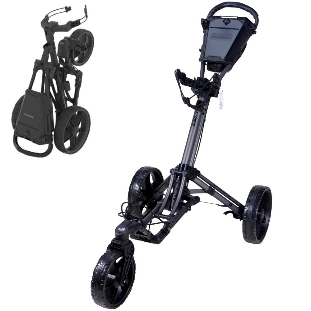 FastFold 360 Golftrolley 2026 Zwart Grijs