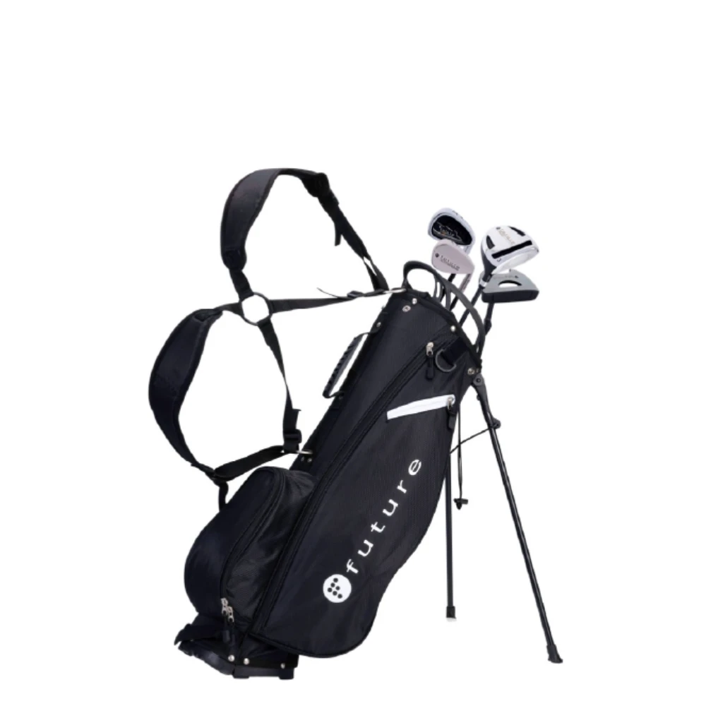 FastFold Future 5-Piece Junior Golfset 2026 Stand Bag (12-16 jaar) - Zwart