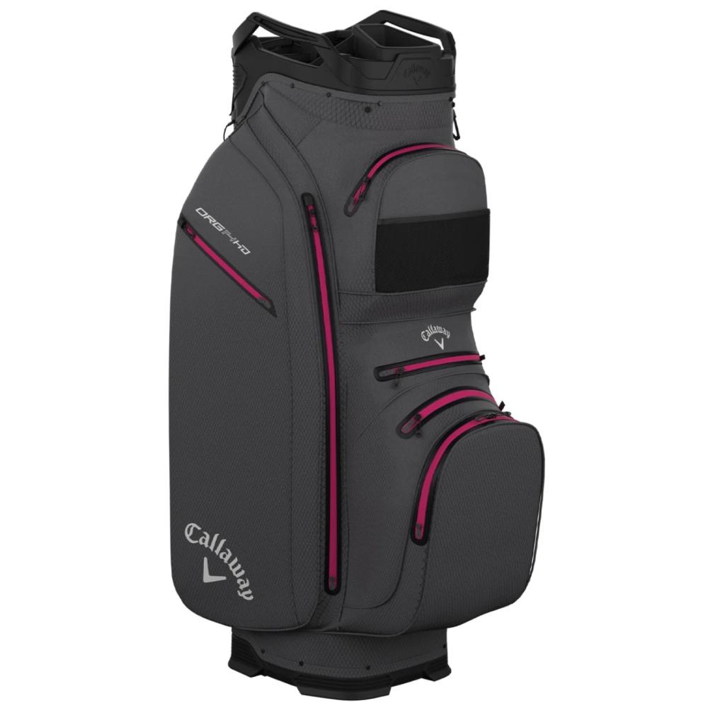 Callaway Org 14 HD Waterproof Cart Bag 2026 Charcoal Pink