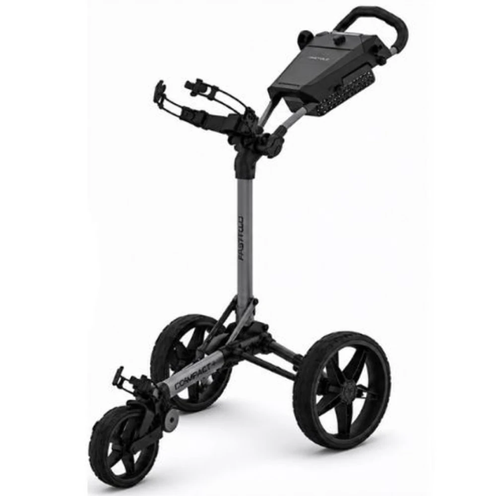 FastFold Compact+ Golf Trolley Grijs Zwart