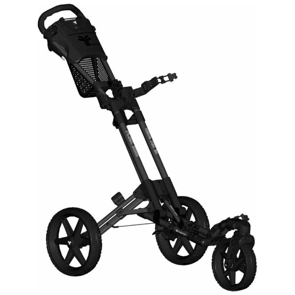 FastFold 360 Golftrolley - Zwart