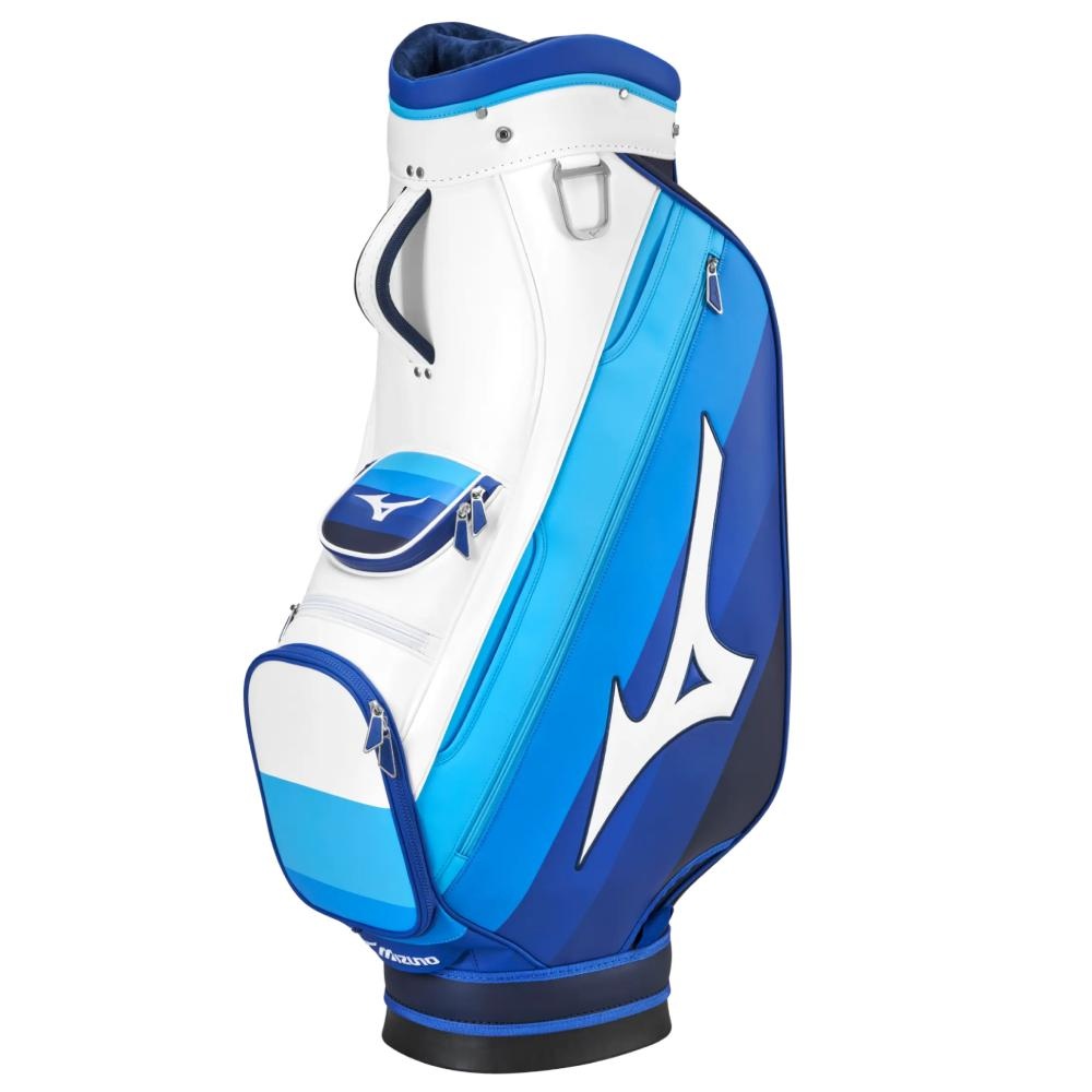 Mizuno Tour Cart Bag 2025 - Blauw Wit