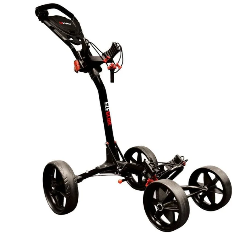 EzeGlide Quad Golf Trolley - Zwart