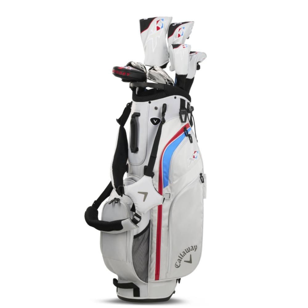 Callaway XR 26 Heren Golfset | Standbag | Graphite shaft | Grijs Blauw Rood