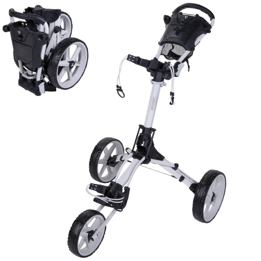 FastFold Smart Golf Trolley 2025 White