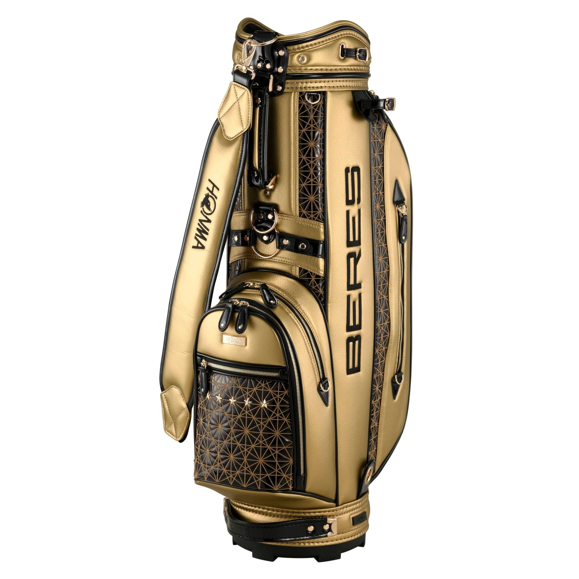 HONMA Beres 5 Star Gold premium golf cart bag